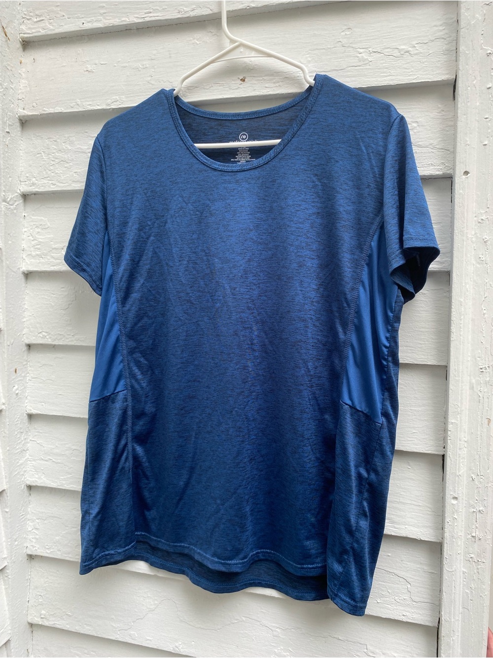 Men's Athletic Crew Neck Tee - Blue